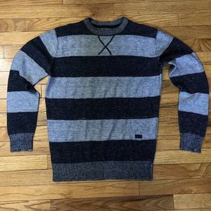 Light Grey/Black Soft Knitted Sweater